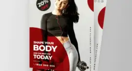 Flyer Real Size (Glossy paper 170gsm)