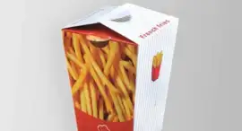 Cone French Fries Box (Takeaway)