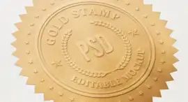 Embossing Seal Stickers