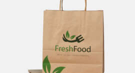 Kraft Shopping Bag (Brown Recycled)