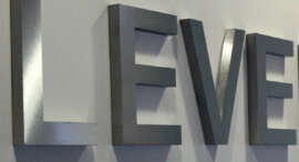 Metal 3D Letter Brass