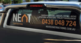 One-Way Vision Window Stickers